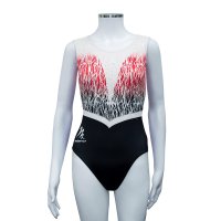 Infuse Sleeveless Leotard | Red Black<img class='new_mark_img2' src='https://img.shop-pro.jp/img/new/icons6.gif' style='border:none;display:inline;margin:0px;padding:0px;width:auto;' />