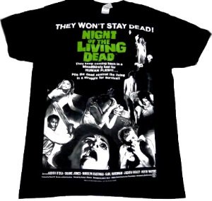 NIGHT OF THE LIVING DEAD「LARGE POSTER」Tシャツ - バンドTシャツ