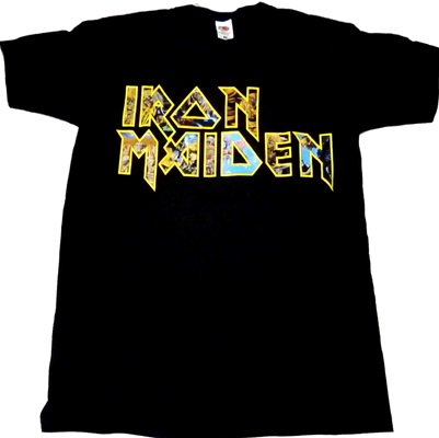 IRON MAIDEN「EDDIE LOGO」Tシャツ - バンドTシャツ SHOP NO-REMORSE online store