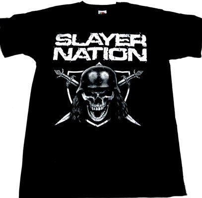 SLAYER「NATION」Tシャツ - バンドTシャツ SHOP NO-REMORSE online store