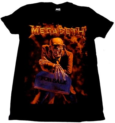 MEGADETH「PEACE SELLS」Tシャツ - バンドTシャツ SHOP NO-REMORSE online store