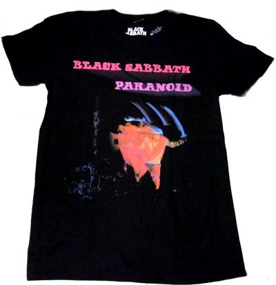 BLACK SABBATH「PARANOID」Tシャツ - バンドTシャツ SHOP NO-REMORSE online store