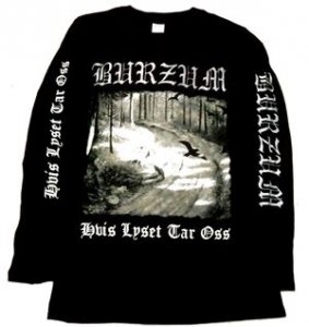 BURZUM「Hvis Lyset Tar Oss」ロングスリーブシャツ - バンドTシャツ SHOP NO-REMORSE online store