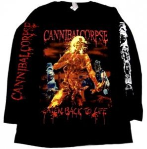 CANNIBAL CORPSE「EATEN BACK TO LIFE」ロングスリーブシャツ - バンド