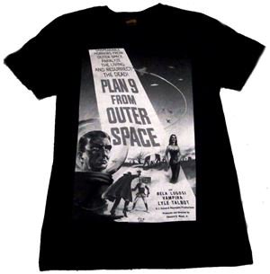 PLAN 9 FROM OUTER SPACE】プラン9・フロム・アウタースペース Tシャツ