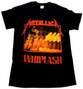 METALLICA「WHIPLASH」Tシャツ - バンドTシャツ SHOP NO-REMORSE online store