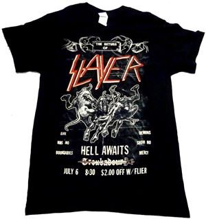 SLAYER - バンドTシャツ SHOP NO-REMORSE online store