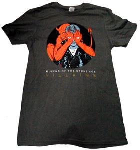 QUEENS OF THE STONE AGE「VILLAINS」Tシャツ - バンドTシャツ SHOP NO-REMORSE online store