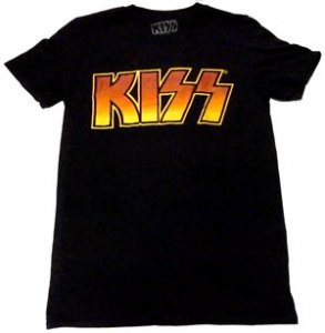 KISS「LOGO」Tシャツ - バンドTシャツ SHOP NO-REMORSE online store