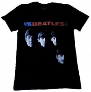 THE BEATLES「MEET THE BEATLES」Tシャツ - バンドTシャツ SHOP NO-REMORSE online store