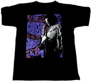 JIMI HENDRIX「PURPLE HAZE」Tシャツ - バンドTシャツ SHOP NO-REMORSE online store　