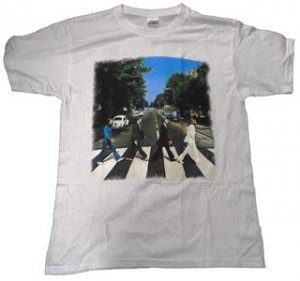 THE BEATLES「ABBEY ROAD WHITE」Tシャツ - バンドTシャツ SHOP NO