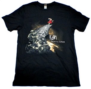 KORN「FOLLOW THE LEADER」Tシャツ - バンドTシャツ SHOP NO-REMORSE