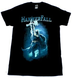 HAMMERFALL「HAMMER HIGH」Tシャツ - バンドTシャツ SHOP NO-REMORSE online store