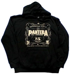 PANTERA「101 PROOF」プルオーバーパーカー - バンドTシャツ SHOP NO ...
