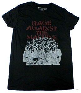 RAGE AGAINST THE MACHINE「CROWD MASKS」Tシャツ - バンドTシャツ
