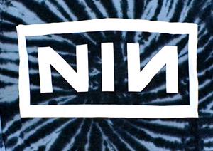 NINE INCH NAILS「LOGO DEEP DYE」ロングスリーブシャツ - バンドTシャツ SHOP NO-REMORSE online  store