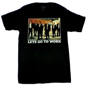 RESERVOIR DOGS「LET'S GO TO WORK」Tシャツ - バンドTシャツ SHOP NO