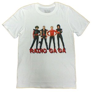 QUEEN「RADIO GAGA」Tシャツ - バンドTシャツ SHOP NO-REMORSE online store