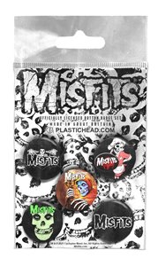 MISFITS「#2」ボタンピンバッジセット - バンドTシャツ SHOP NO