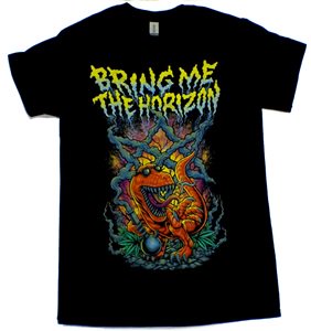 BRING ME THE HORIZON「SMOKING DINOSAUR」Tシャツ - バンドTシャツ SHOP NO-REMORSE online  store