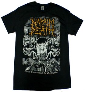 NAPALM DEATH「F.E.T.O」Tシャツ【限定入荷】, - バンドTシャツ SHOP NO-REMORSE online store