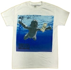 NIRVANA「NEVERMIND」Tシャツ - バンドTシャツ SHOP NO-REMORSE online ...