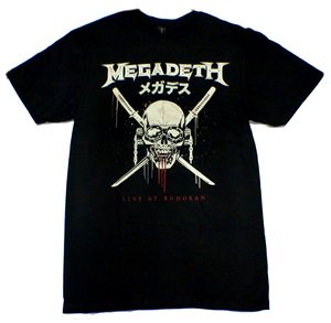 MEGADETH「CROSSED SWORD」Tシャツ - バンドTシャツ SHOP NO-REMORSE