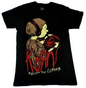 Korn グラフィックTシャツ オリーブグリーン　00s Korn グラフィックTシャツ オリーブグリーン 00s Korn