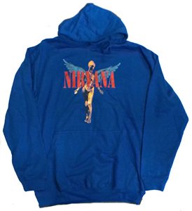 NIRVANA「ANGELIC」プルオーバーパーカー, - バンドTシャツ SHOP NO-REMORSE online store