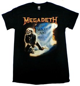 MEGADETH「MARY JANE」Tシャツ - バンドTシャツ SHOP NO-REMORSE online store