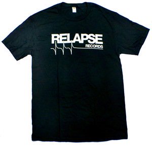 RELAPSE RECORDS「LOGO」Tシャツ - バンドTシャツ SHOP NO-REMORSE ...