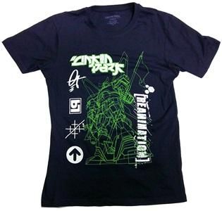 Linkin Park グラフィックTシャツ Lサイズ オリーブグリーン Linkin Park グラフィックTシャツ Lサイズ オリーブグリーン
