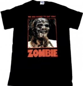 ZOMBIE【サンゲリア】Tシャツ - バンドTシャツ SHOP NO-REMORSE online store