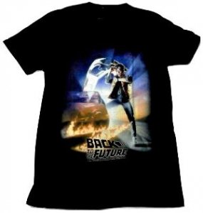 BACK TO THE FUTURE「POSTER-BLACK」Tシャツ - バンドTシャツ SHOP NO-REMORSE online store