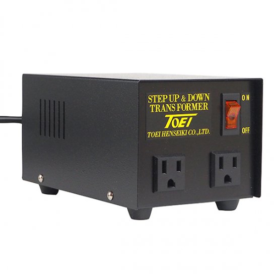 120V115V110V⇔100V 1.0KVAmax 単相単巻BOXタイプトランス(コンセント3P→3P)［CV12-10EE］ - 秋葉原のトランス専門店  東栄変成器