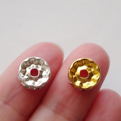 ロンデル・10mm（各10個） - アクセサリーパーツ専門店