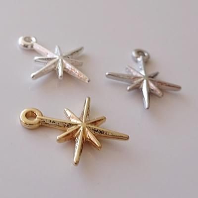 美品 大正時代◆金、銀、赤銅製細工 小さい丸型 下部開閉 星がデザイン チャーム 美品 大正時代◇金、銀、赤銅製細工 小さい丸型 下部開閉 星