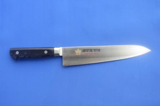 東京刃物源助久　牛刀270ミリ 源助久「ツバ付牛刀」270mm スウェーデン鋼 - 越前本手打包丁と