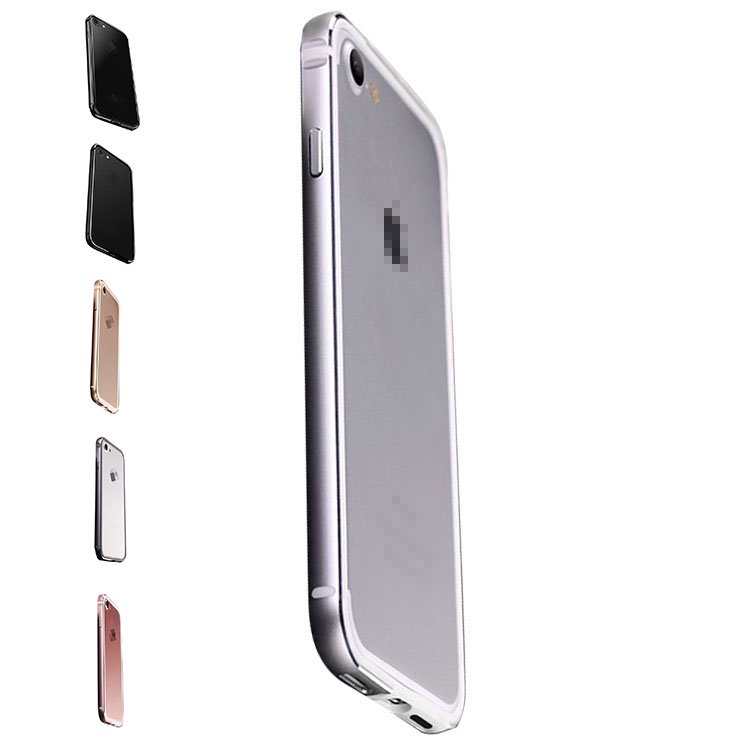 iPhone7 iPhone SE 2020 第2世代 アルミバンパー 耐衝撃 ハードケース インナーシリコン 衝撃吸収 スマートホンケース おすすめ  おしゃれ アイフォン 7 メタル iP スマフ - IT問屋