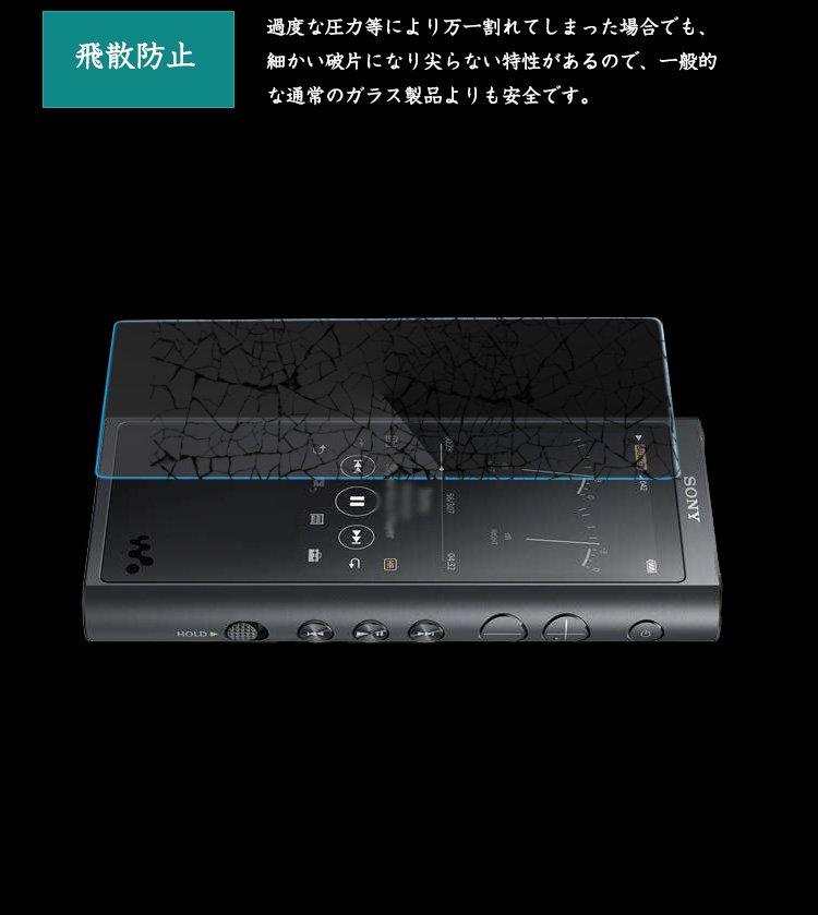 SONY NW-ZX300 WALKMAN ガラスフィルム 強化ガラス 0.2mm 9H 液晶保護フィルム NW-ZX300 ウォークマン 液晶保護シートFILM01  - iPhone14 アルミバンパー 耐衝撃 手帳型 他、最新機種のスマホケース専門店 - IT問屋