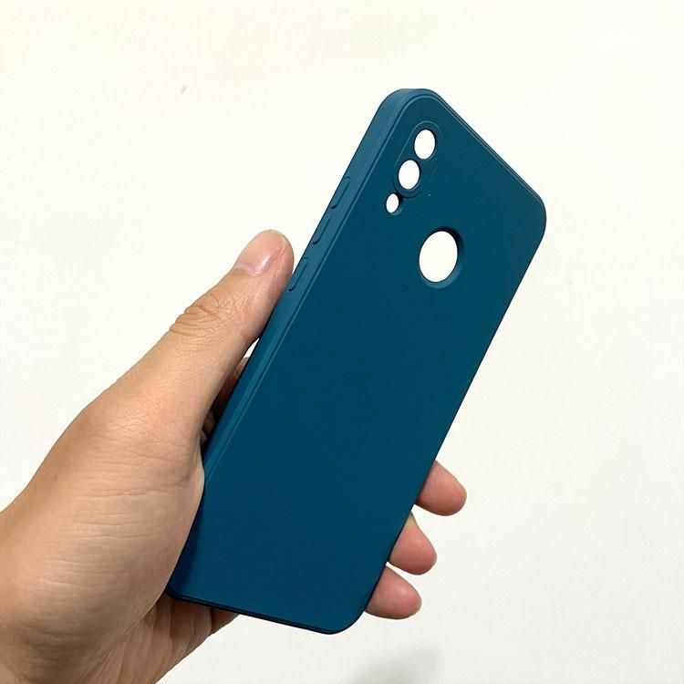 P20 lite ケース シリコン 分離型(粘着貼付の後付タイプ)リング付き P20 lite ケース シリコン 分離型(粘着貼付の後付タイプ)リング付き