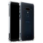 HTC U12+ クリアケース カバー TPU 耐衝撃 シンプル 透明 ソフトケース おすすめ おしゃれ アンドロイド スマホカバーQL04 スマフォ スマホ スマートフォンケース/カバー