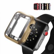 Apple Watch Series 6/5/4 Apple Watch SE ケース/カバー メッキ 44mm TPU メタル調 鏡面加工 アップルウォッチ4 ソフトカバーDD02B