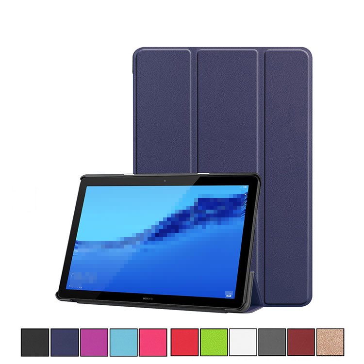 Huawei MediaPad T5 ケース/カバー 手帳型 かわいい レザー スタンド ...