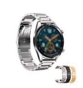 Huawei Watch GT 46mm交換バンド 高級ステンレス ベルト ファーウェイウォッチ GT メタル 交換リストバンドwatchgt-ud630-s90111