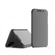 iPhone 11/ 11 Pro / 11 Pro Max ケース/カバー 2つ折り 液晶保護 パネル 半透明 アップル アイフォン11 ケース/カバー SAM06強化ガラス付き
