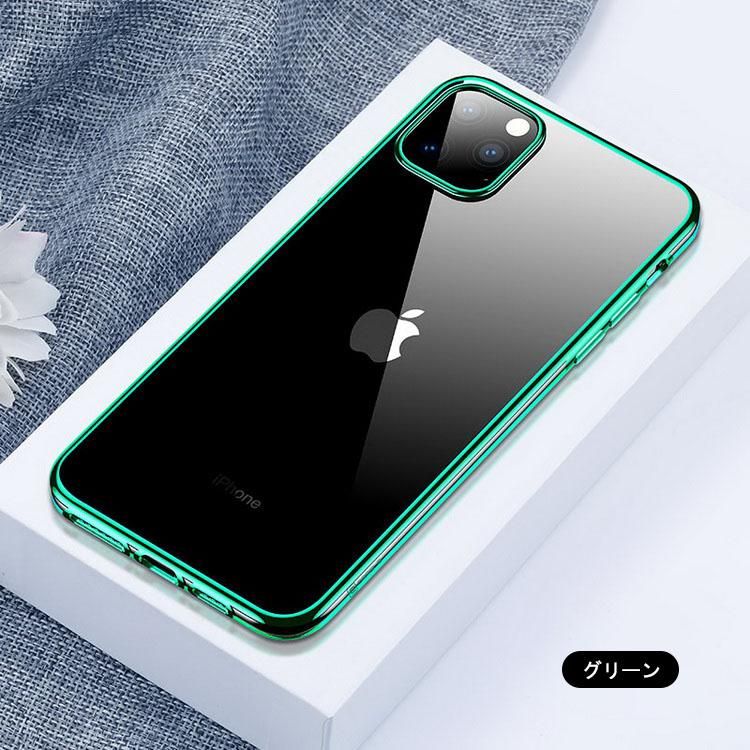 中古　iPhone 11 Pro Maxクリアケース付き iPhone 11/ 11 Pro / 11 Pro Max クリアケース/カバー メッキ