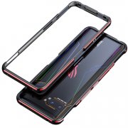 ASUS ROG Phone 2 ZS660KLアルミバンパー かっこいい アルマイト加工 耐衝撃 アスース ROG Phone 2 ZS660KL メタルサイドバンパー 