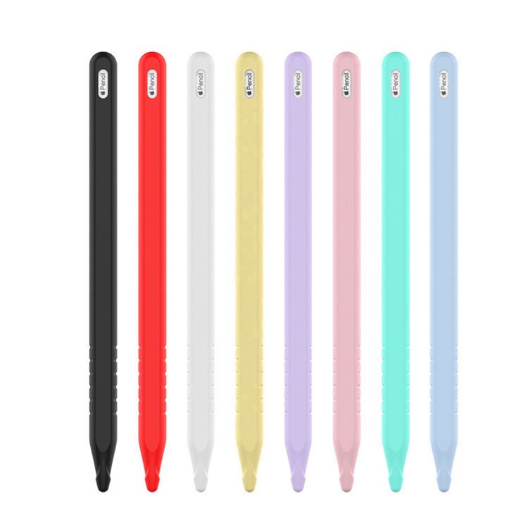 Apple Pencil（第2世代）ケース/カバー シリコン ペンを包み込みキズや